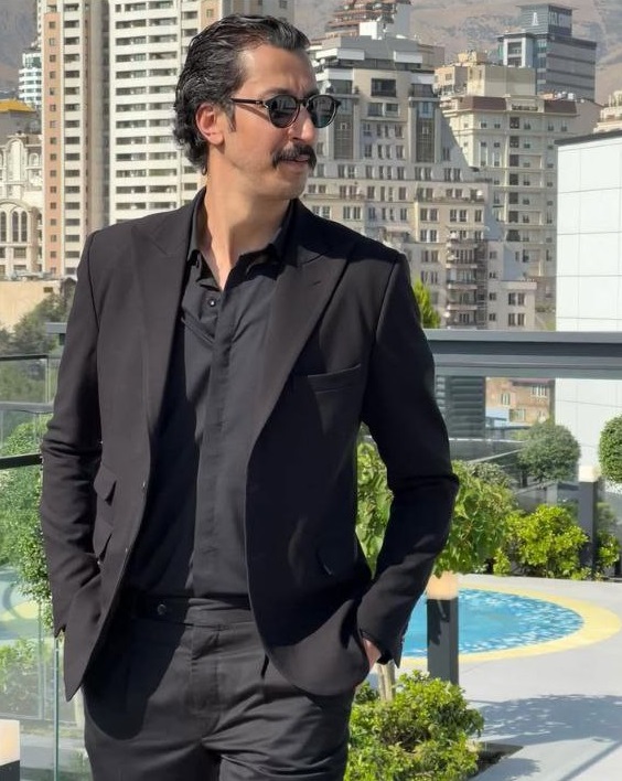 استایل رسمی بهرام افشاری