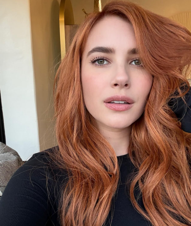 رنگ موی زیبای اما رابرتس