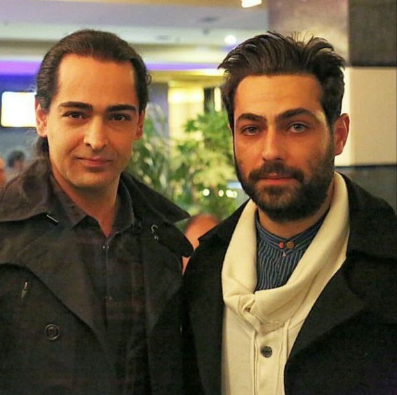 سروش گودرزی در کنار سعید علیپور