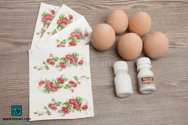  تخم مرغ گل سرخی