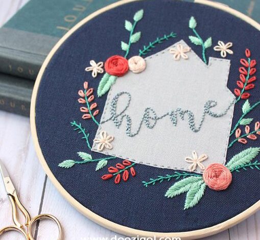 قیمت گلدوزی با دست