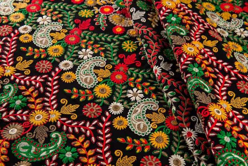 انواع طرح‌های سوزن دوزی بلوچی