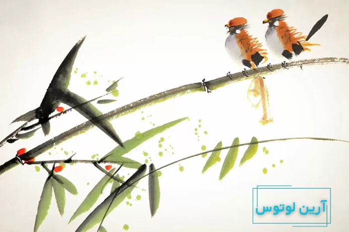 نقاشی مینیمال فنگ شویی