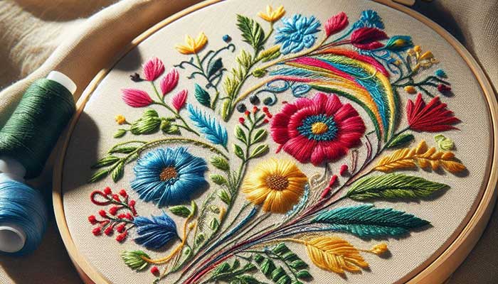 چطور رنگهای مناسب برای گلدوزی را انتخاب کنیم؟