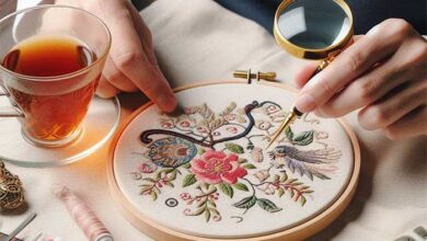 تاریخچه گلدوزی