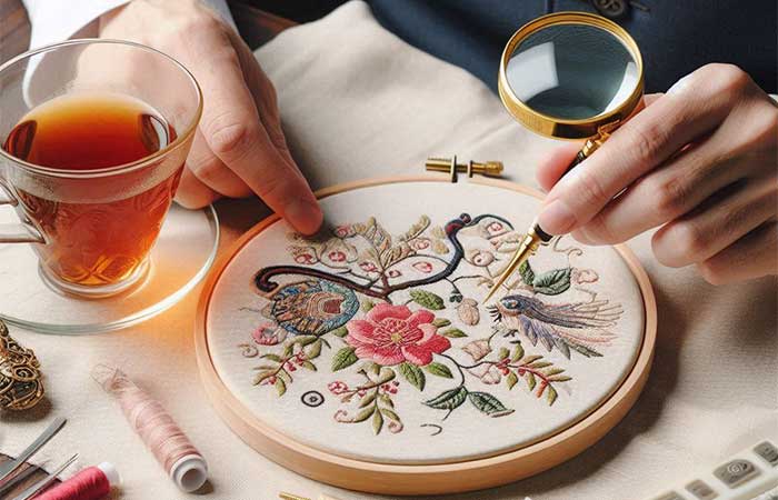 تاریخچه گلدوزی