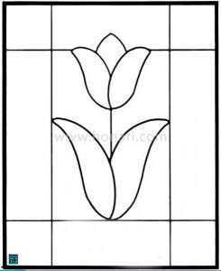 طرح گل لاله