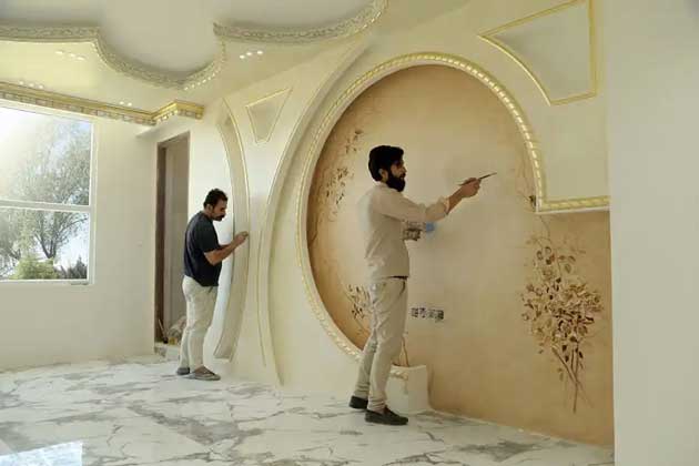 در حال پتینه کاری