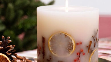 آموزش ساخت شمع دوجداره