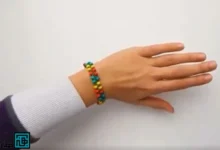 آموزش بافت دستبند با مهره