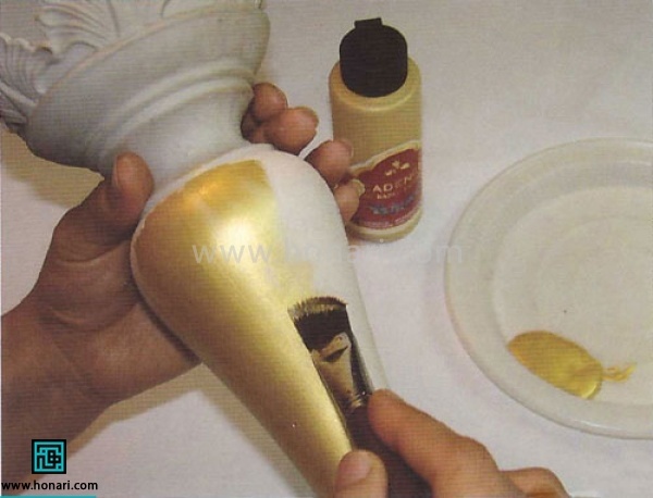 تزئین کار با خورده شیشه