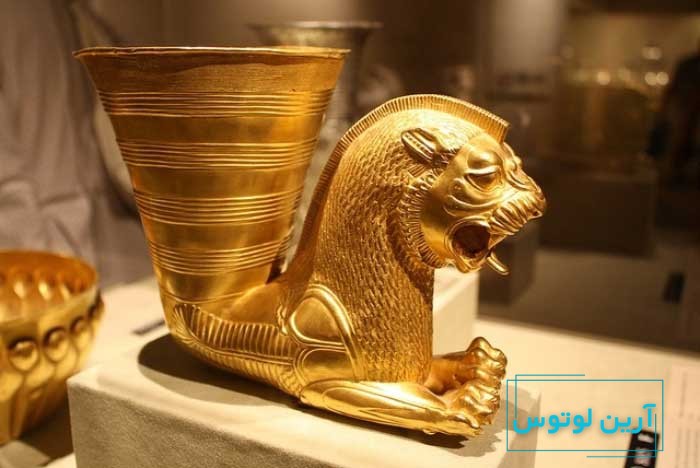 نماد ثروت در ایران ظروف هخامنشی