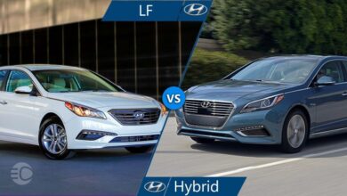 مقایسه هیوندای سوناتای هیبرید و هیوندای سوناتا