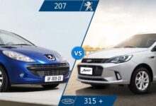 مقایسه ام وی ام 315 پلاس با پژو 207i