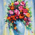 نمونه های عالی از نقاشی گل21