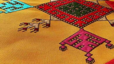 آموزش سوزن دوزی بلوچی