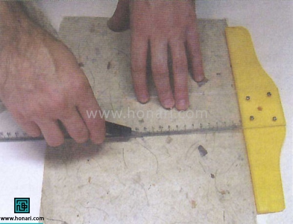 آموزش دکوپاژ روی جعبه نان با استفاده از لول لایت (صدکات)