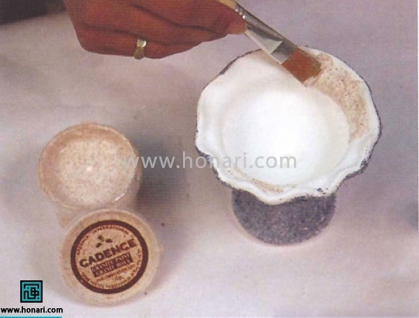 درست کردن ظرف شنی