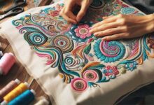 چطور پشت کار گلدوزی خود را به درستی ببندیم؟