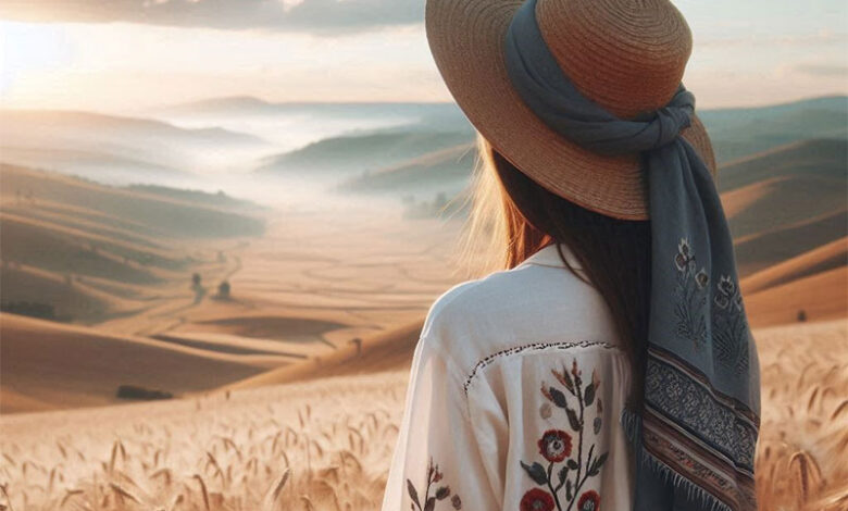 شماره دوزی روی مانتو