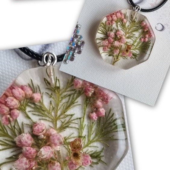 گردنبند رزینی زیبا