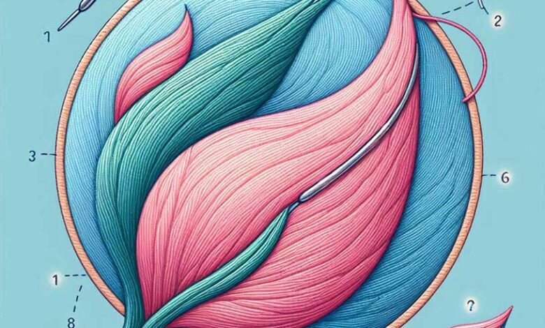 توپر دوزی در گلدوزی: راهنمای جامع آموزش و تسلط