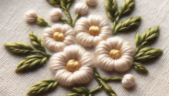 معرفی دوخت‌های سازگار گلدوزی با نخ معمولی