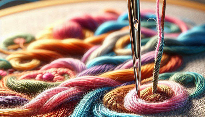 اهمیت انتخاب سوزن مناسب برای گلدوزی در چیست؟