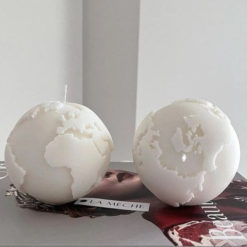 شمع فانتزی کره ماه