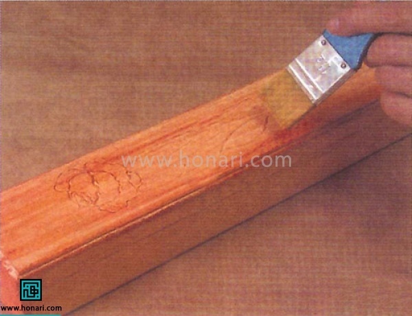 ساخت جعبه قلم با طرح گل رز