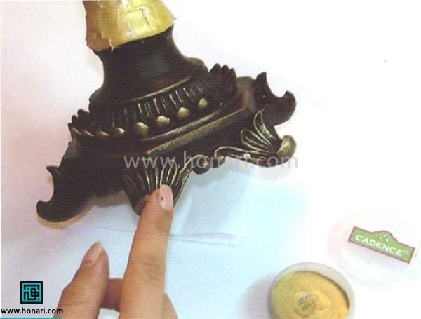  تزئین کار با خورده شیشه