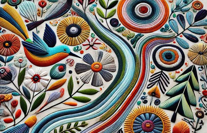 پیشنهاد پارچه برای تکنیک‌های مختلف گلدوزی