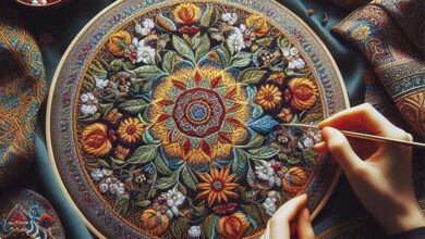 رازهای گلدوزی سنتی ایرانی