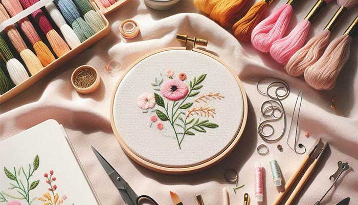 چطور یک ست ابزار کامل برای گلدوزی دستی انتخاب کنیم؟