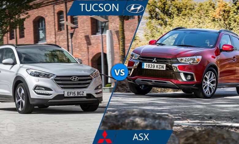 مقایسه میتسوبیشی asx و هیوندای توسان