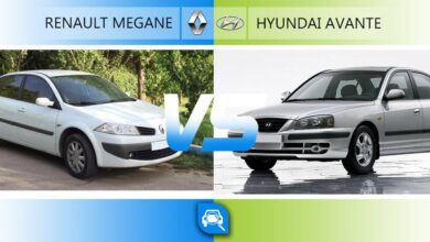 مقایسه هیوندای آوانته و رنو مگان