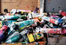 تفاوت رنگ اکریلیک با رنگ پارچه