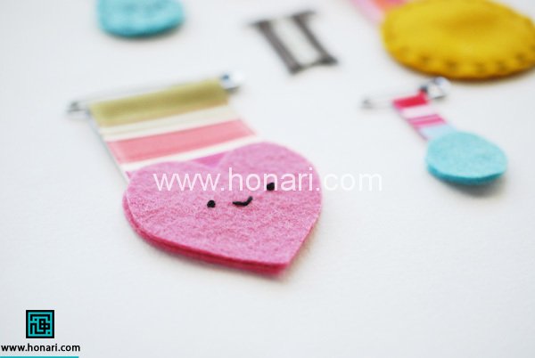 کاردستی نمدی