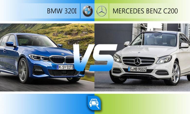 مقایسه مرسدس بنز c200 و بی ام و 320i