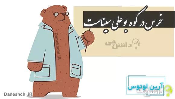 خرس در کوه بوعلی سیناست