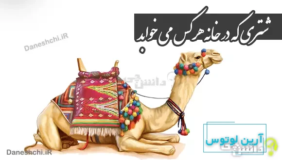 شتری که در خانه هرکس می خوابد