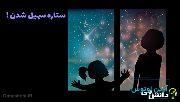 ضرب المثل ستاره ی سهیل شدن