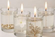 شمع سازی با پارافین مایع