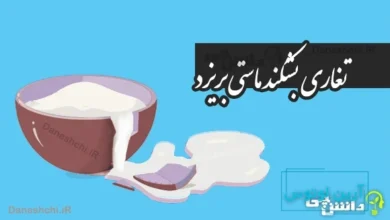 تغاری بشکند ماستی بریزد