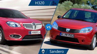 مقایسه برلیانس ‏h320 و رنو ساندرو اتوماتیک