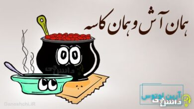 همان آش و همان کاسه