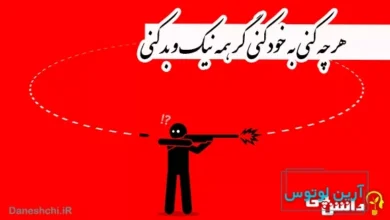 هر چه کنی به خود کنی گر همه نیک و بد کنی