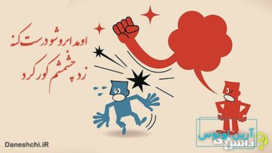 اومد ابروشو درست کنه، زد چشمشم کور کرد