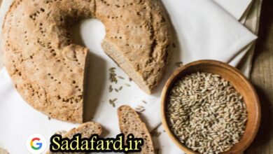 نان پخته شده با آرد چاودار