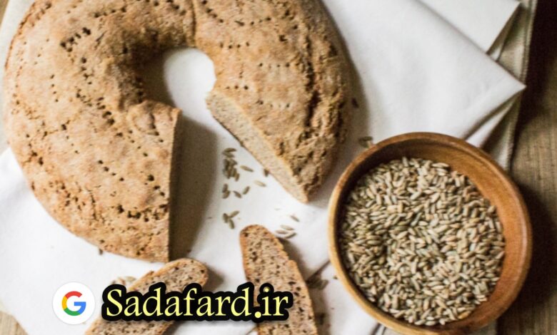 نان پخته شده با آرد چاودار